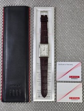 Titan Edge Series Ultra Slim Quartz - Pelle 1598SL01 NUOVO LEGGI