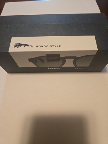 Bose Frames Rondo Smart Sunglasses Black with Case Excellent Condition Authentic