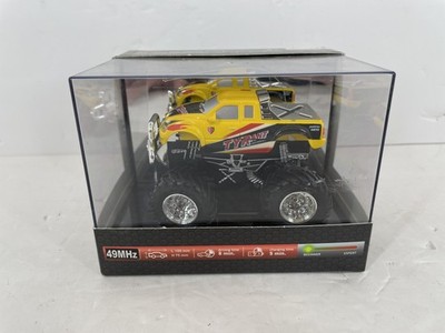 Invento Power & Control RC Mini Off-Road Truck ''TYRANT'' Yellow 1:43 Scale 49MHz