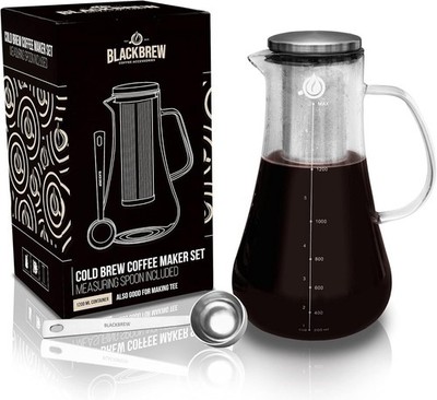 BLACKBREW Cold Brew Coffee Maker Kaffeebereiter Kalter Kaffee Heißer Tee
