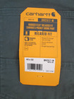 Carhartt Relaxed Fit Canvas Work Wear, Men 40 x 32, Green, NWT`s — photo 7
