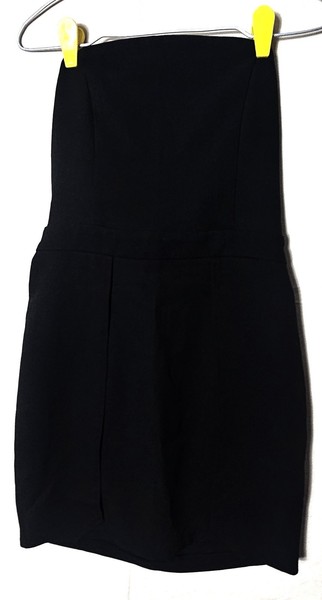 Women's Black Mini Cocktail Shift Dress  Size 12