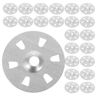 #ad 500 Pcs Load Fixing Washer Polypropylene Flat Insulation Pad Foam Board $66.73