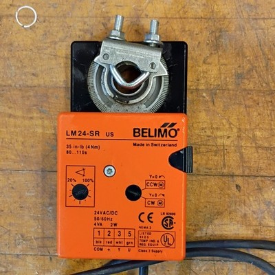 Belimo LM24-SR US Non-Spring Return Damper Actuator 24V Corded Electric