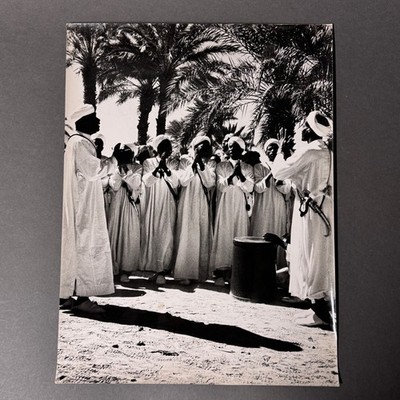 1960 Black and White Photo of a Group of Orientals W710