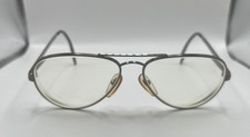 Authentic COTTET Eyeglasses Frames 1990’s Mod Pilot 52-140 Gunmetal Made In USA.