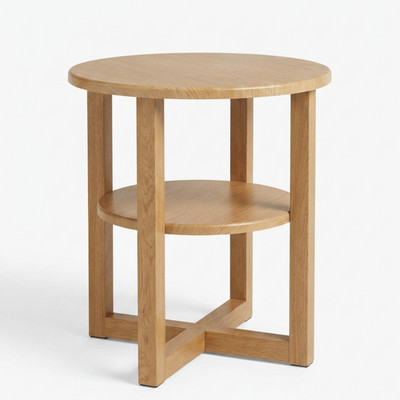 Kleine Eiche Beistell Lampe Pflanze Couchtisch, Flur / Zimmermöbel Wohnzimmer