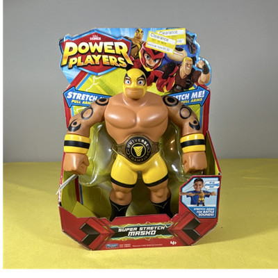 Playmates Toys Power Players Masko Super Stretch Action Figure Boxed 2019