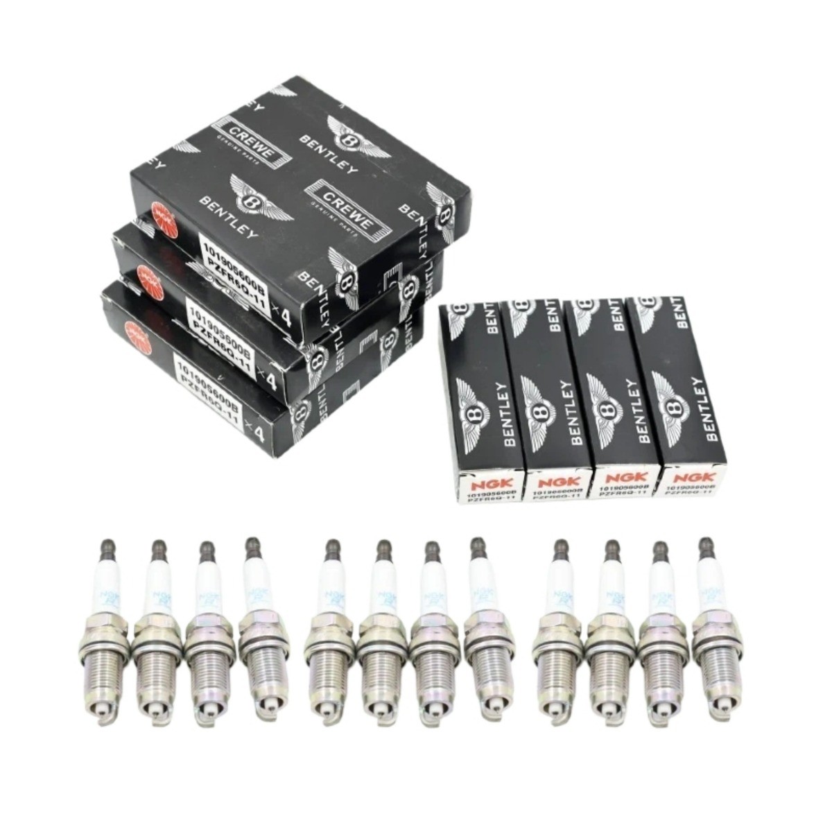 101905600B Spark Plug for 04-10 Bentley Continental Gt Gtc Flying Spur PZFR6Q-11