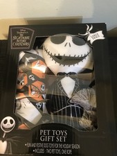 NEW GOTH HALLOWEEN DISNEY SET 3 NIGHTMARE BEFORE CHRISTMAS DOG TOYS