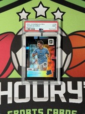 2022 Panini Donruss FIFA Julian Alvarez #198 PSA 9 BLACK 1/1
