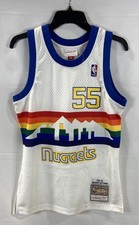 Mitchell & Ness Nuggets Dikembe Mutombo #55 Swingman Jersey White Men's Size S