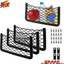 4x Auto Ablagenetz Ablagefach PKW KFZ Netz Gepäcknetz 36 x 18cm Organizer