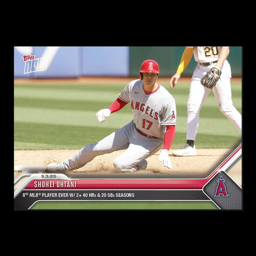 Shohei Ohtani - 2023 MLB Topps Now Card 811 - Print Run: 4,376 Angels
