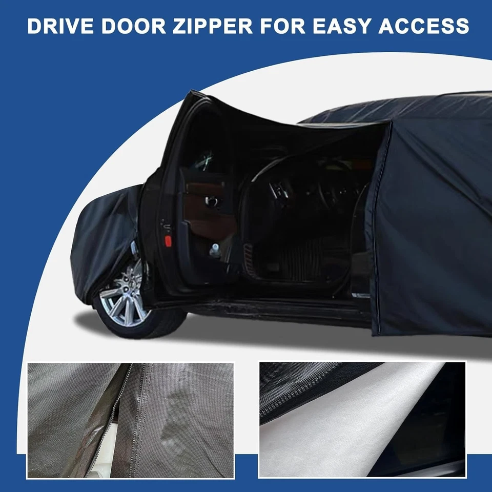 Heavy Duty Custom Fit Car Cover For 2008-25 Toyota Land Cruiser Car Accessories Foto 4 de 4