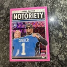 2025 Mosaic Abdul Carter Mosaic Pink Fluorescent (Raw)
