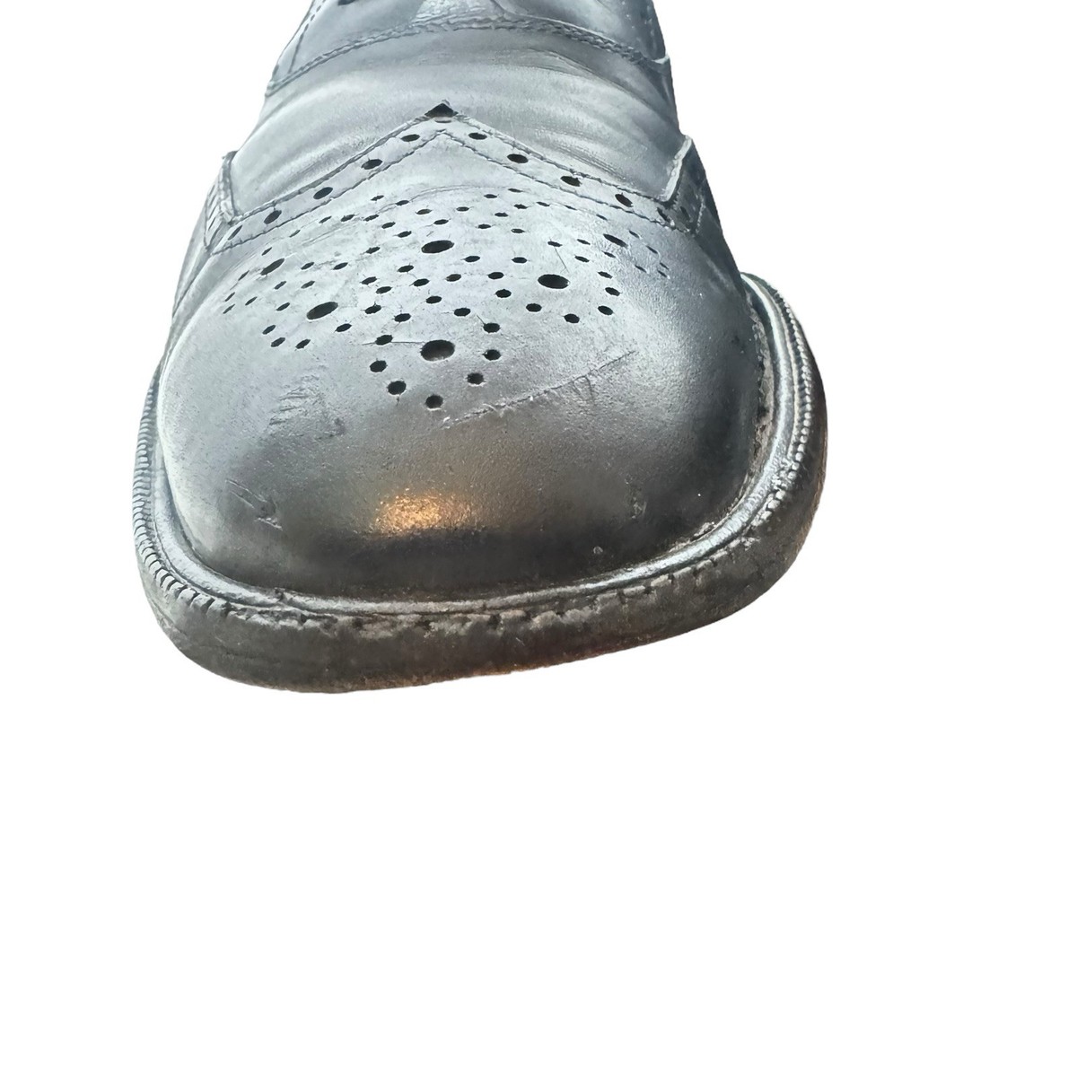 Salvatore Ferragamo Made in Italy Black Calfskin Leather  display picture 3