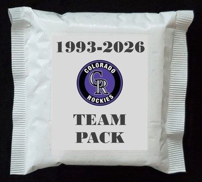 COLORADO ROCKIES TEAM PACK 1993-2026 Inserts Parallels Stars RCs Prospects L K!