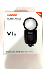 Godox V1 Flash for Sony Original Box/Accessories w/ Diffuser Dome