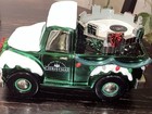 Bath & Body Works 2024 Light Up HOLIDAY TRUCK 3 Wick Candle Holder Green New Box