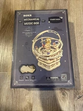 Rokr Mechanical Music Box Starry Night New In Box Sealed Toy Model