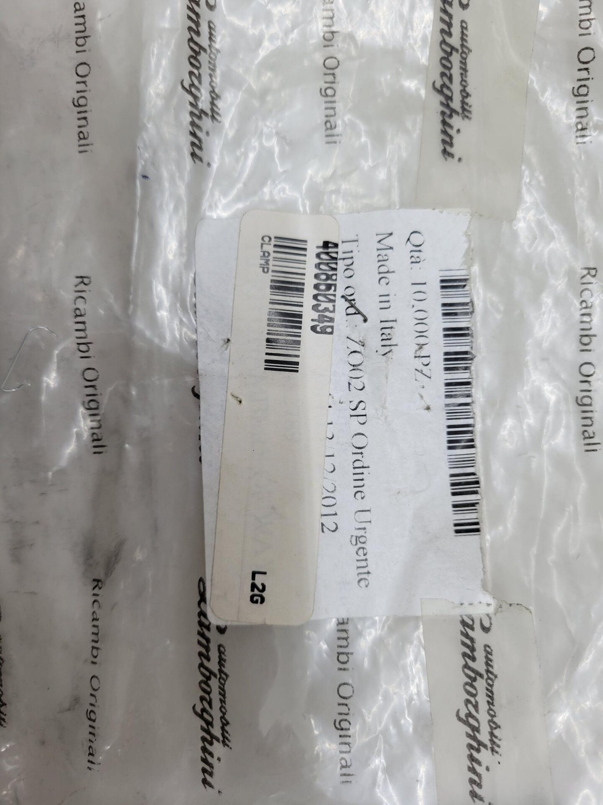 Lamborghini Gallardo Lp560 Coupe Spoiler Clamp Bracket 400860349