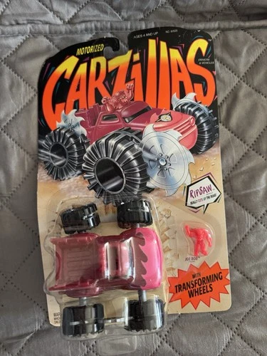 Kenner Motorized Carzillas Tank Trap with Transforming Wheels 1993 Vintage Toy