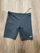 Speedo Men's Swimsuit Jammer Prolt Solid Size 34 Black