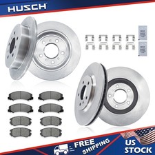 Front Rear Disc Rotors Ceramic Brake Pads Kit for CHEVROLET IMPALA/ MONTE CARLO