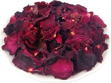 Dried Red Rose Bud Petals 4oz for Bath, Soap, Candle, DIY Crafts