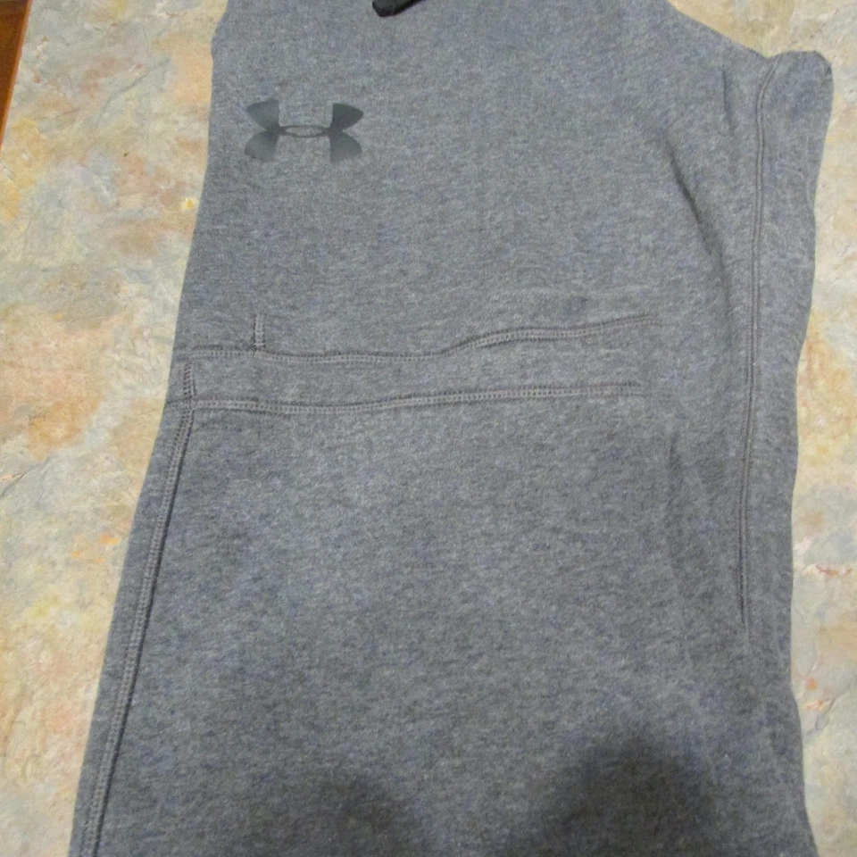 UNDER ARMOUR YOUTH GRAY COLD GEAR YXL LOOSE STRAIGHT SWEAT PANTS - Image 2 of 4