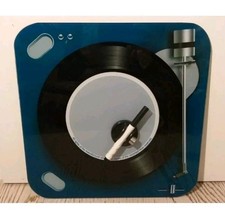 LAVAGNA IN VETRO MAGNETICA-DISCO/GIRADISCHI-MAGNETIC GLASS WHITEBOARD-VINTAGE