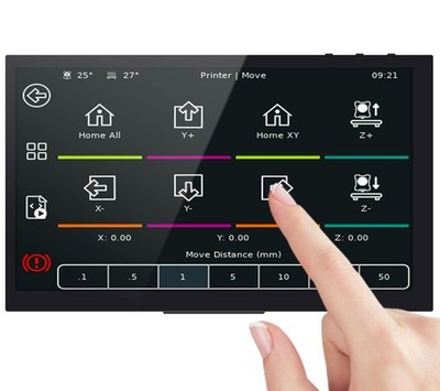 BIGTREETECH Upgrade PITFT50 V2.1 Graphic Smart Display DSI Interface 5 inch L...