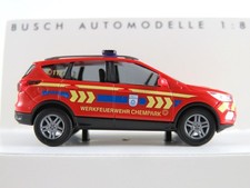 Busch 53535 Ford Kuga (2017) "Werkfeuerwehr Chempark (D) / KdoW" 1:87/H0 NEU/OVP