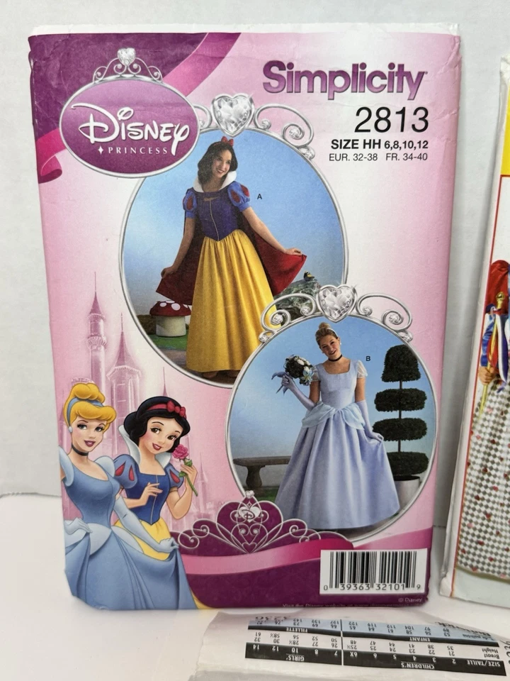 Simplicity Butterick McCalls Costume Princess Patterns Various SZ Adult & Child - Image 3 of 4