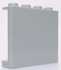 Lego 5x Light Bluish Gray Panel 1 x 4 x 3 with Side Supports Hollow Studs