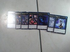 Carte Yu-Gi-Oh monstres XYZ neuf 7 cartes sortie du Booster