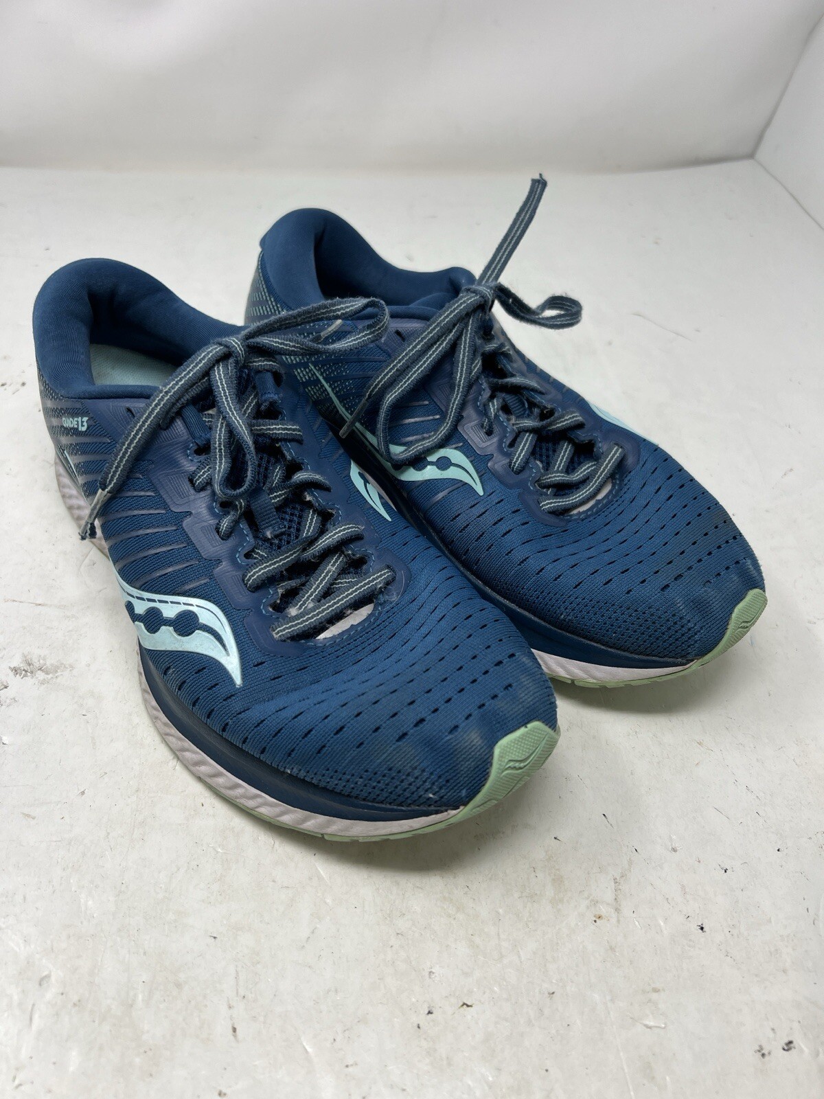 SAOLA Saucony pwrun Guide 13 donna blu suola ammortizzata misura 8 5