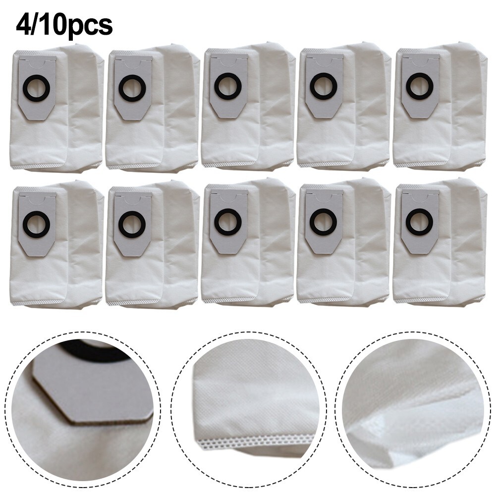 Filter Bag Dust Bags Reusable Dust 4/10 Bag For Midea V12 High Quality