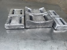 hard lead dive diver belt weight package 2/10 1/5 1/2 27 Pounds Total