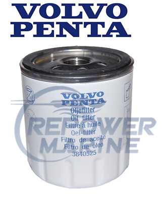 Original Volvo Penta Ölfilter 3840525, D1-30, D2, 2030, 2040