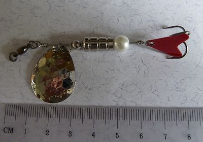 5 x Angelspinner UFL 715, handgefertigter Spinner Multi Species 8g