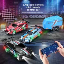 1:64 2.4G Rc Car High Speed Alloy Mini Remote Control Car APP Multi-Mode Control