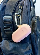 Foldable,Reusable Silicon Straw w/ case, brush -Take Anywhere! 5 Colors