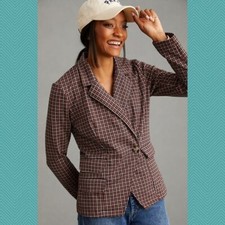Maeve Houndstooth Collegiate Knit Stretch Wra...