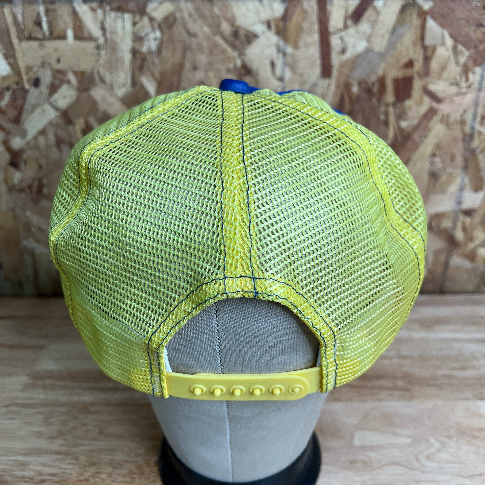 Vintage Dale Earnhardt 15 Wrangler Patch Mesh Blue Ye… - Gem