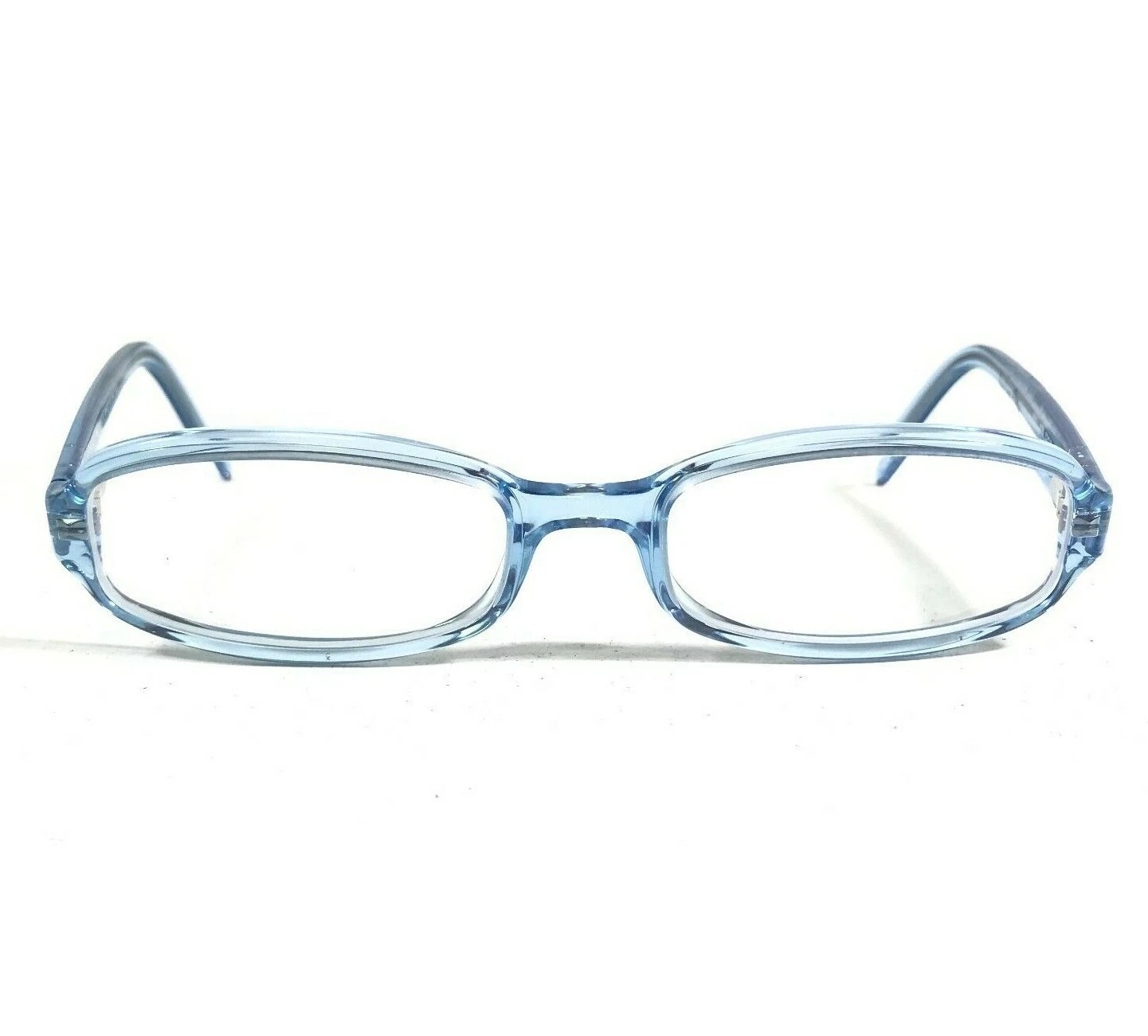 Emporio Armani 652 429 Eyeglasses Frames Clear Blue Rectangular Oval 52 18 135