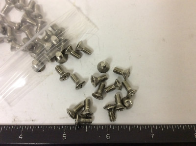 Qty (100) 8-32 X 3/8'' Stainless Steel Phillips Oval Head Screws