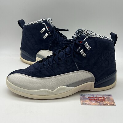 navy blue 12 jordan