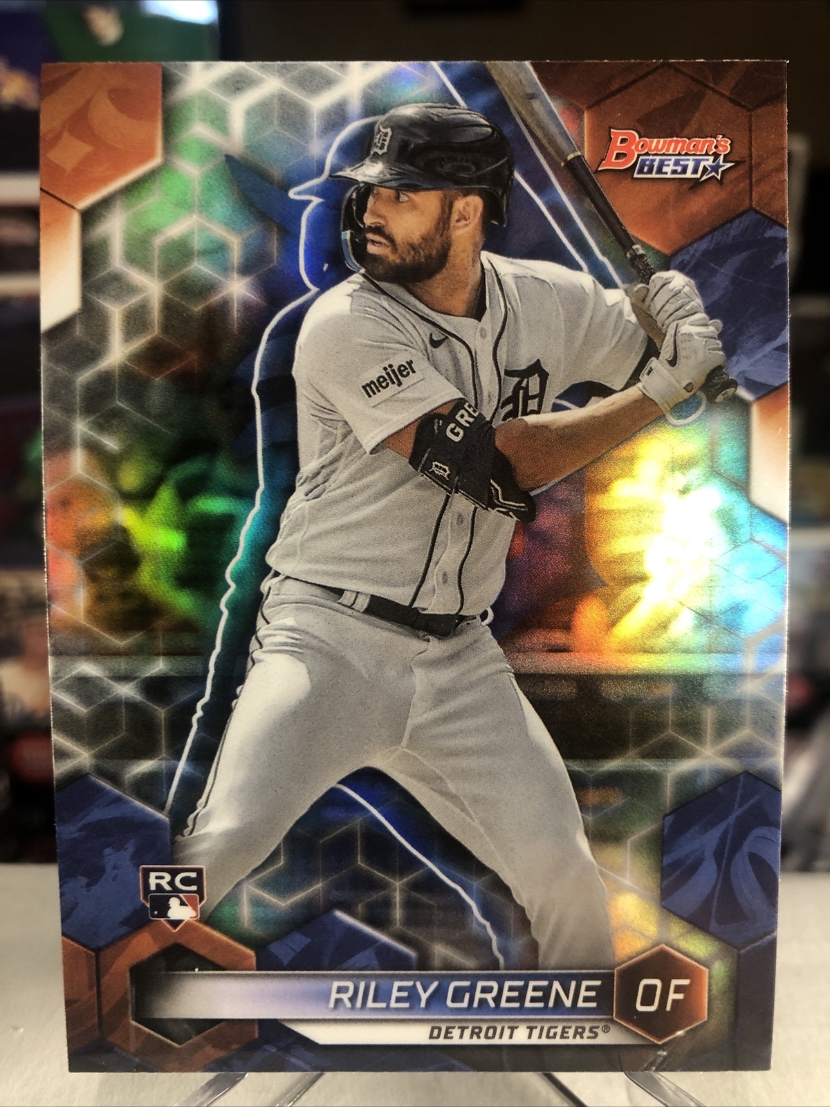 Riley Greene 2023 Bowman's Best Silver Refractor Rookie RC